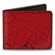 Bi-Fold Wallet - Elephant Crackle Red Bi-Fold Wallets Buckle-Down