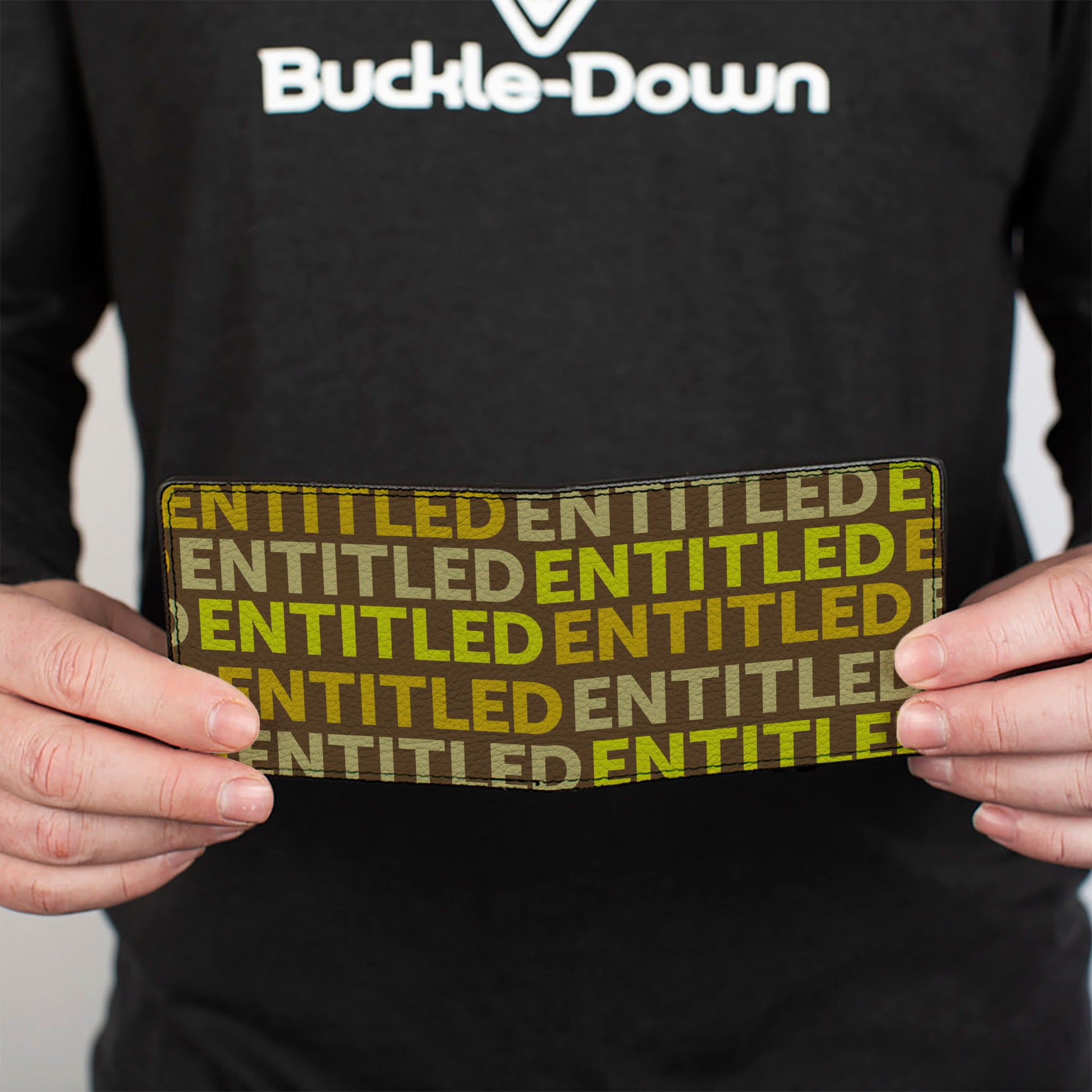 Bi-Fold Wallet - ENTITLED Tonal Greens Bi-Fold Wallets Buckle-Down