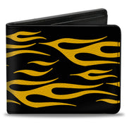 Bi-Fold Wallet - Flame Yellow Bi-Fold Wallets Buckle-Down