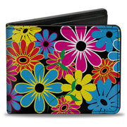 Bi-Fold Wallet - Flower Blossom Bi-Fold Wallets Buckle-Down