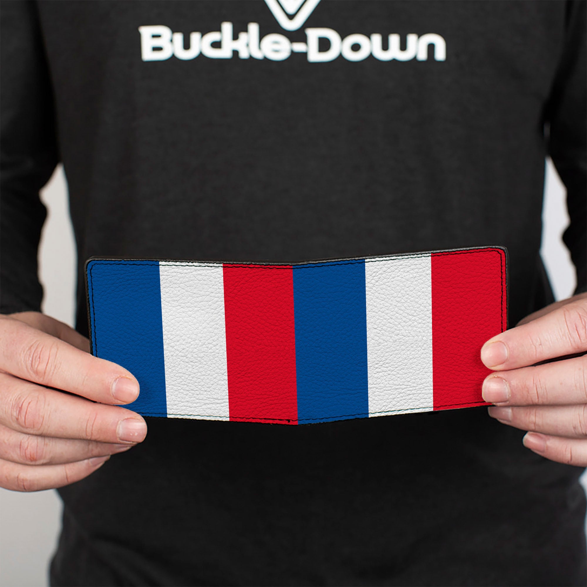 Bi-Fold Wallet - France Flags Bi-Fold Wallets Buckle-Down