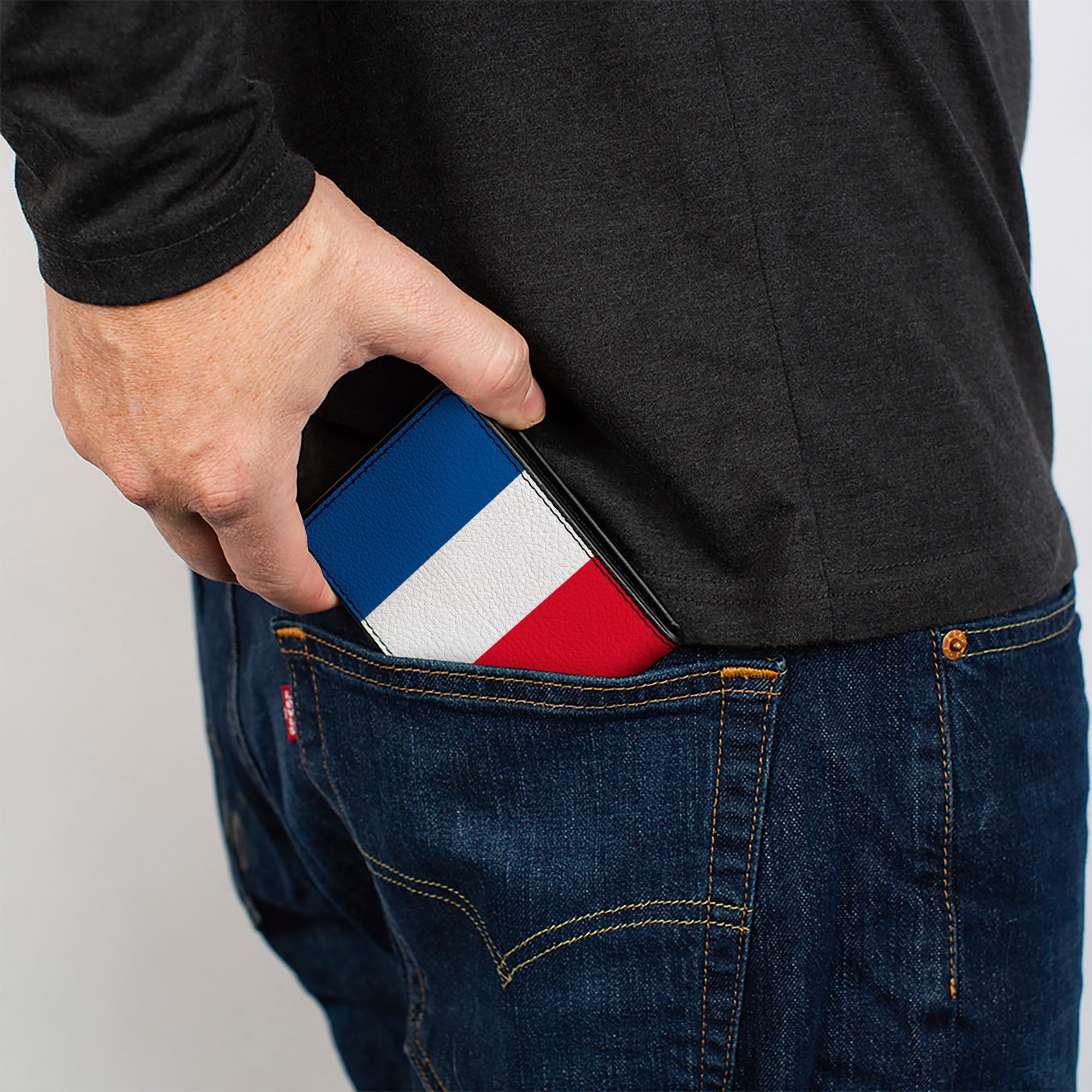Bi-Fold Wallet - France Flags Bi-Fold Wallets Buckle-Down