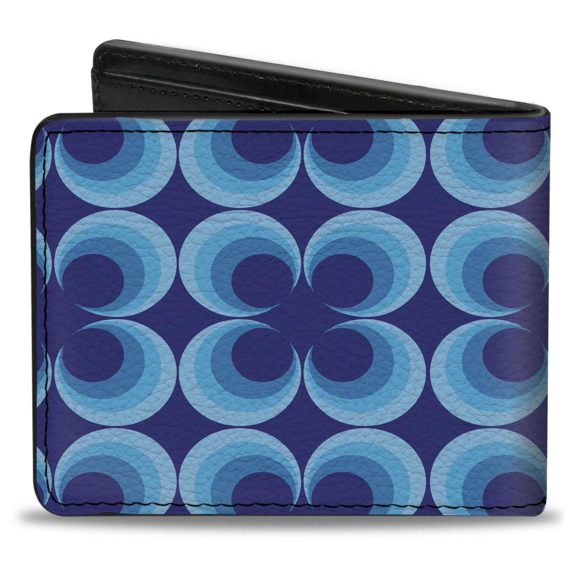 Bi-Fold Wallet - Four Dot Gradient Royal Blues Bi-Fold Wallets Buckle-Down