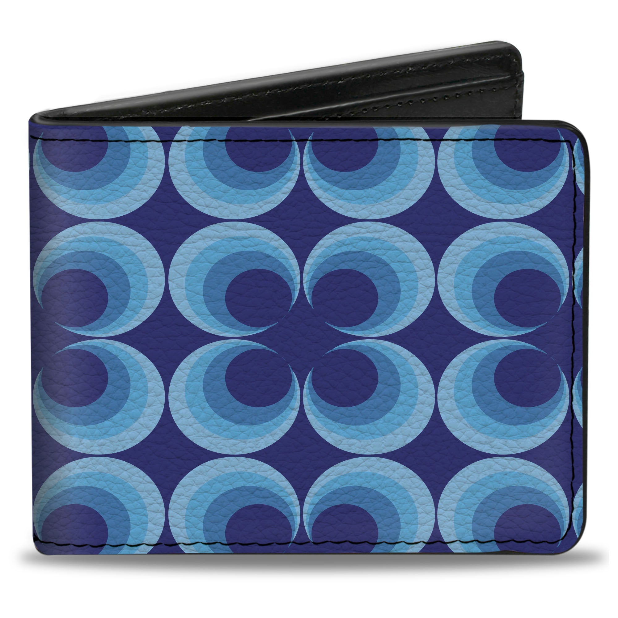 Bi-Fold Wallet - Four Dot Gradient Royal Blues Bi-Fold Wallets Buckle-Down