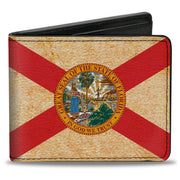 Bi-Fold Wallet - Florida Flags Black Bi-Fold Wallets Buckle-Down