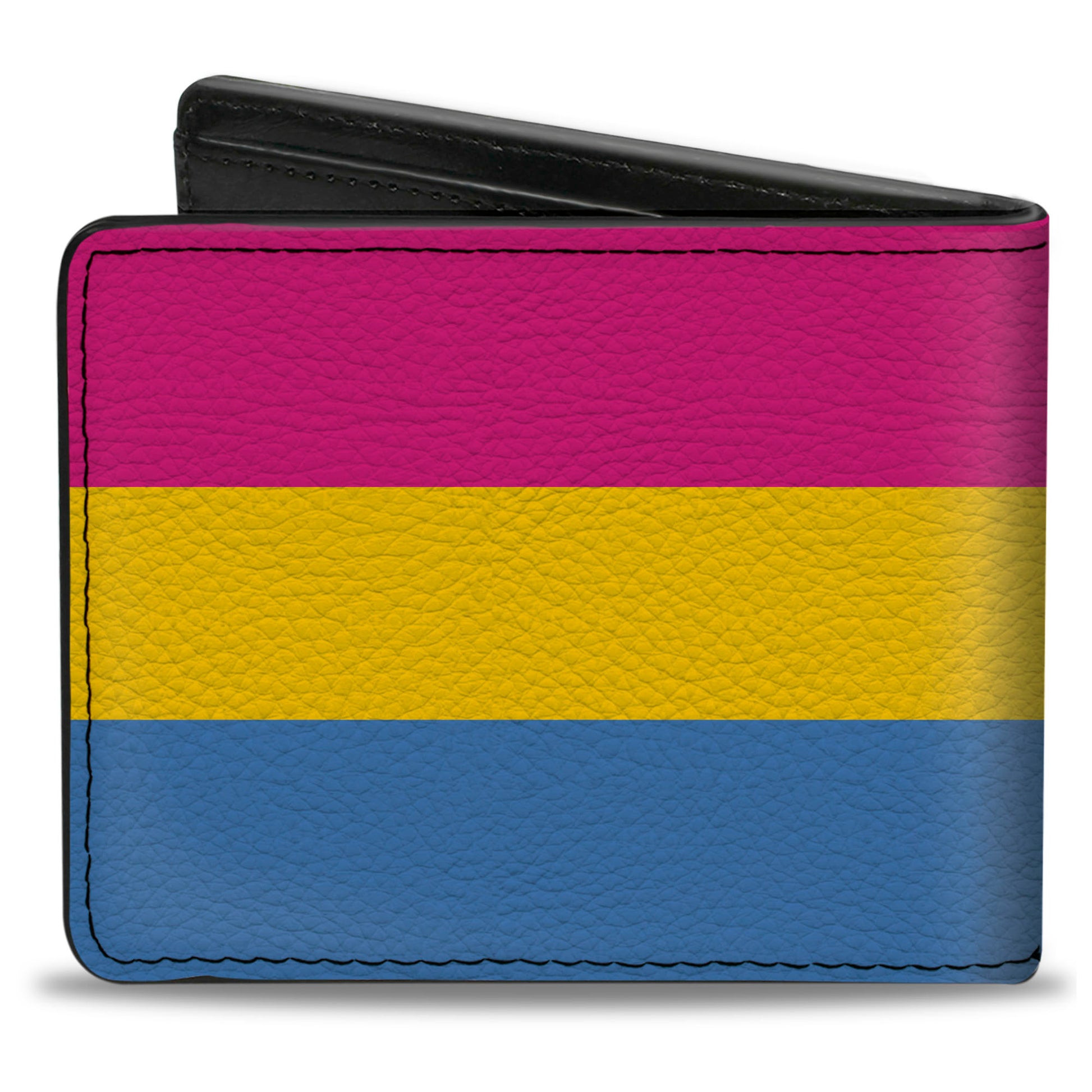 Bi-Fold Wallet - Flag Pansexual Pink Yellow Blue Bi-Fold Wallets Buckle-Down