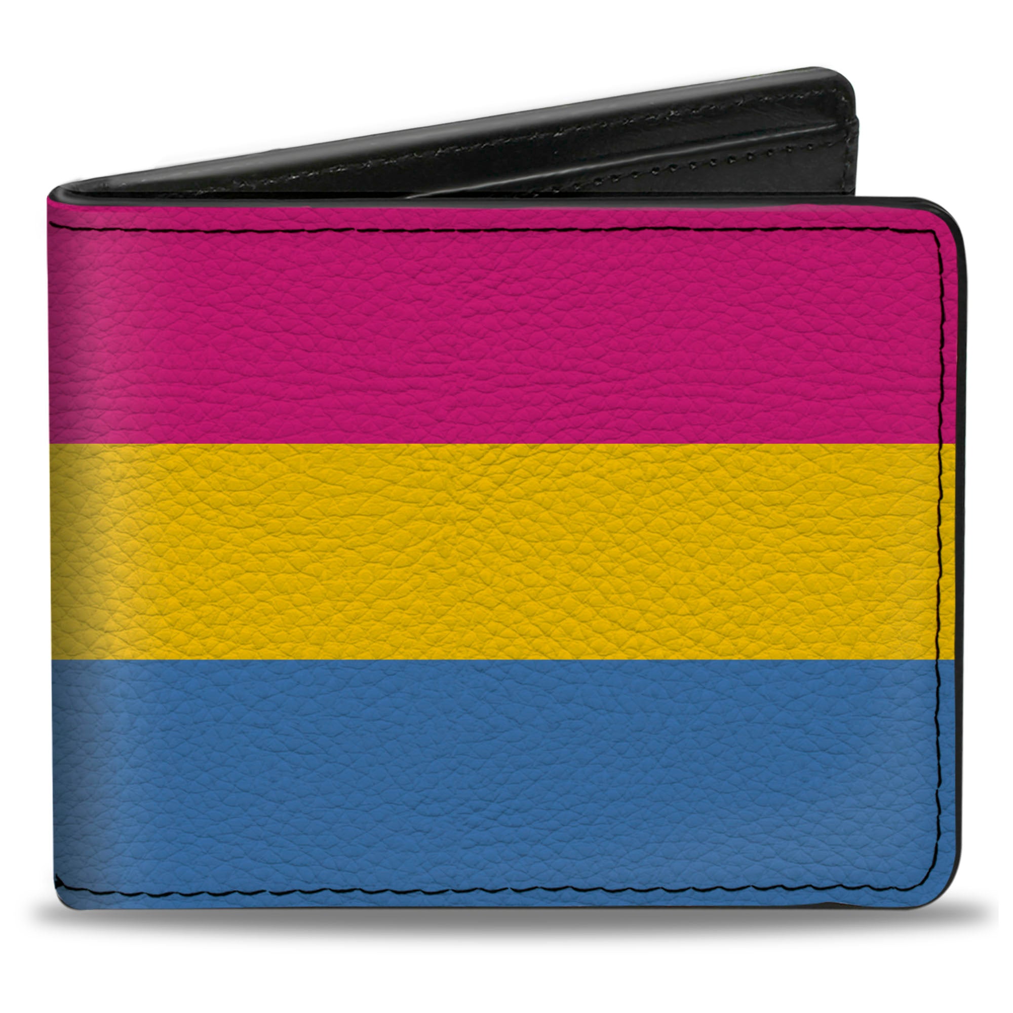 Bi-Fold Wallet - Flag Pansexual Pink Yellow Blue Bi-Fold Wallets Buckle-Down