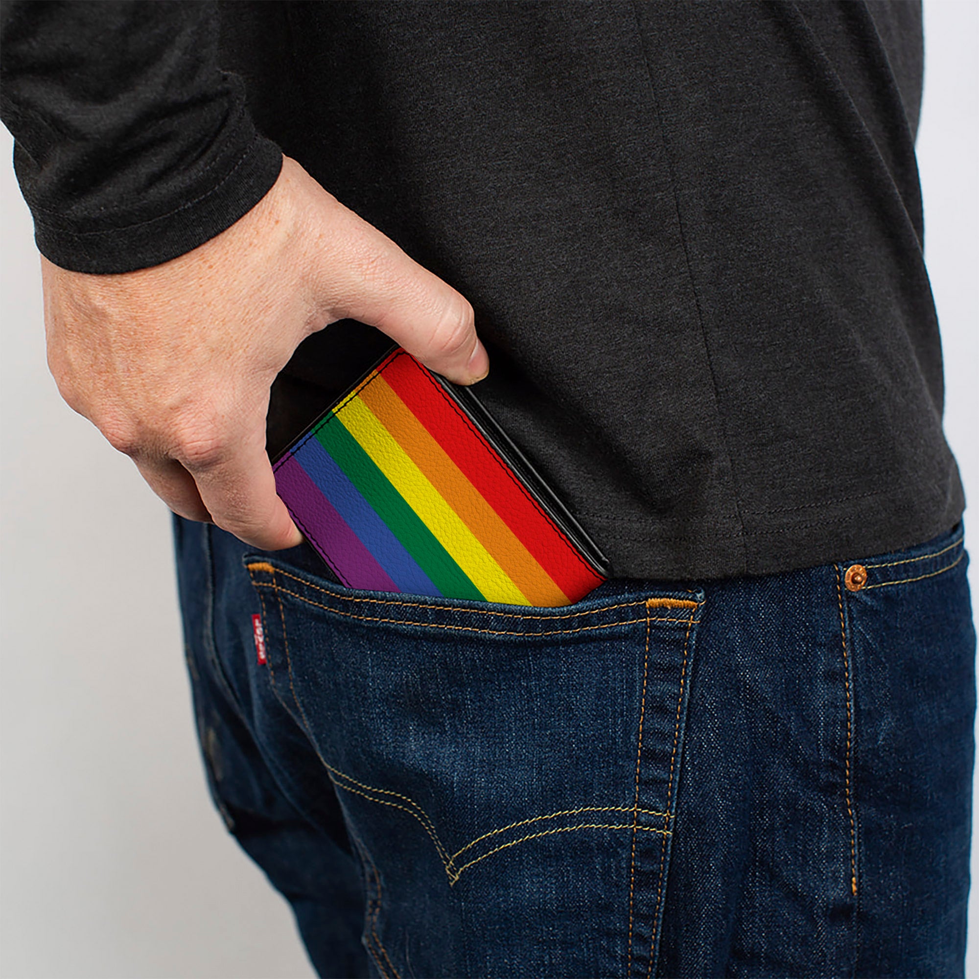 Bi-Fold Wallet - Flag Pride Rainbow