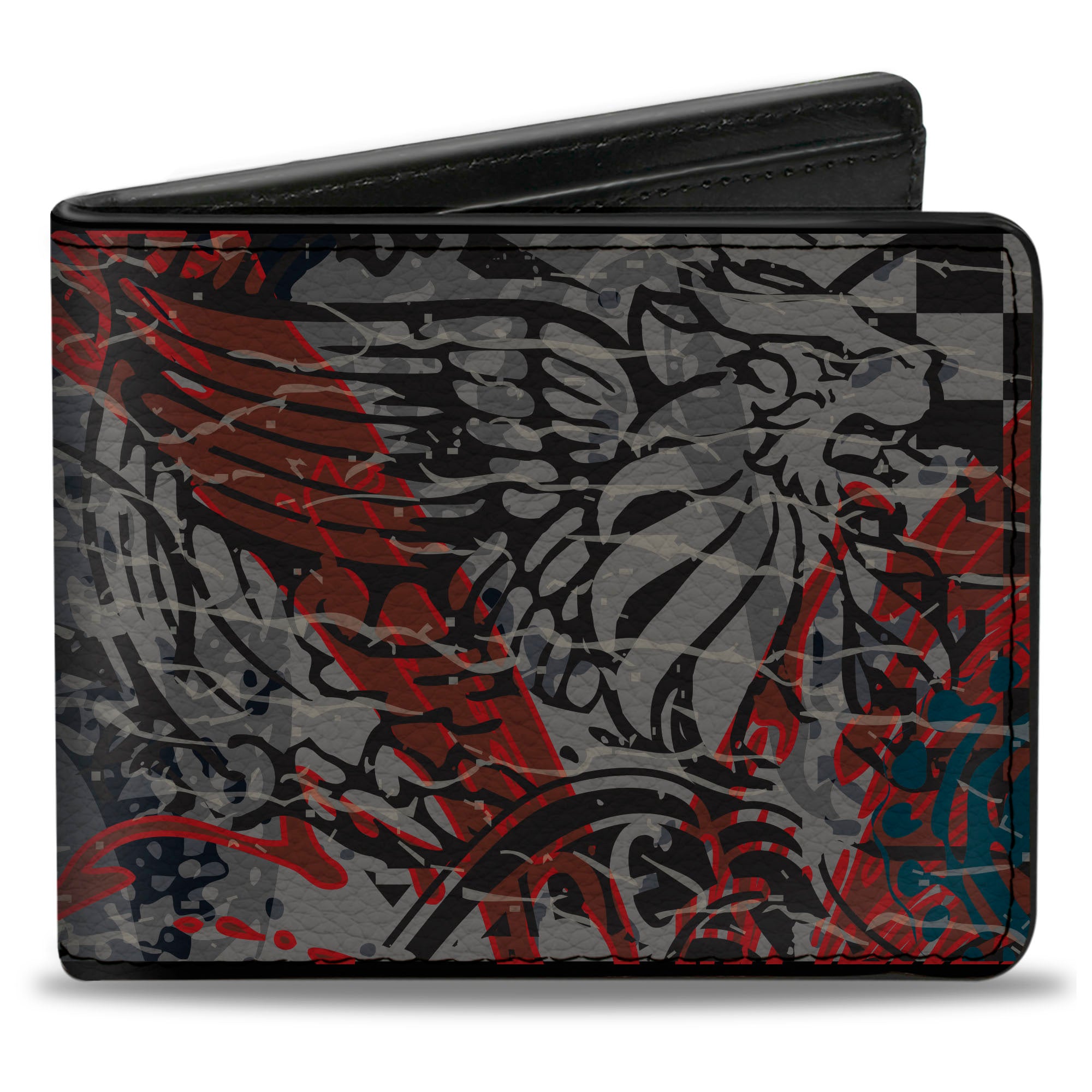 Bi-Fold Wallet - Gothic 4 Bi-Fold Wallets Buckle-Down