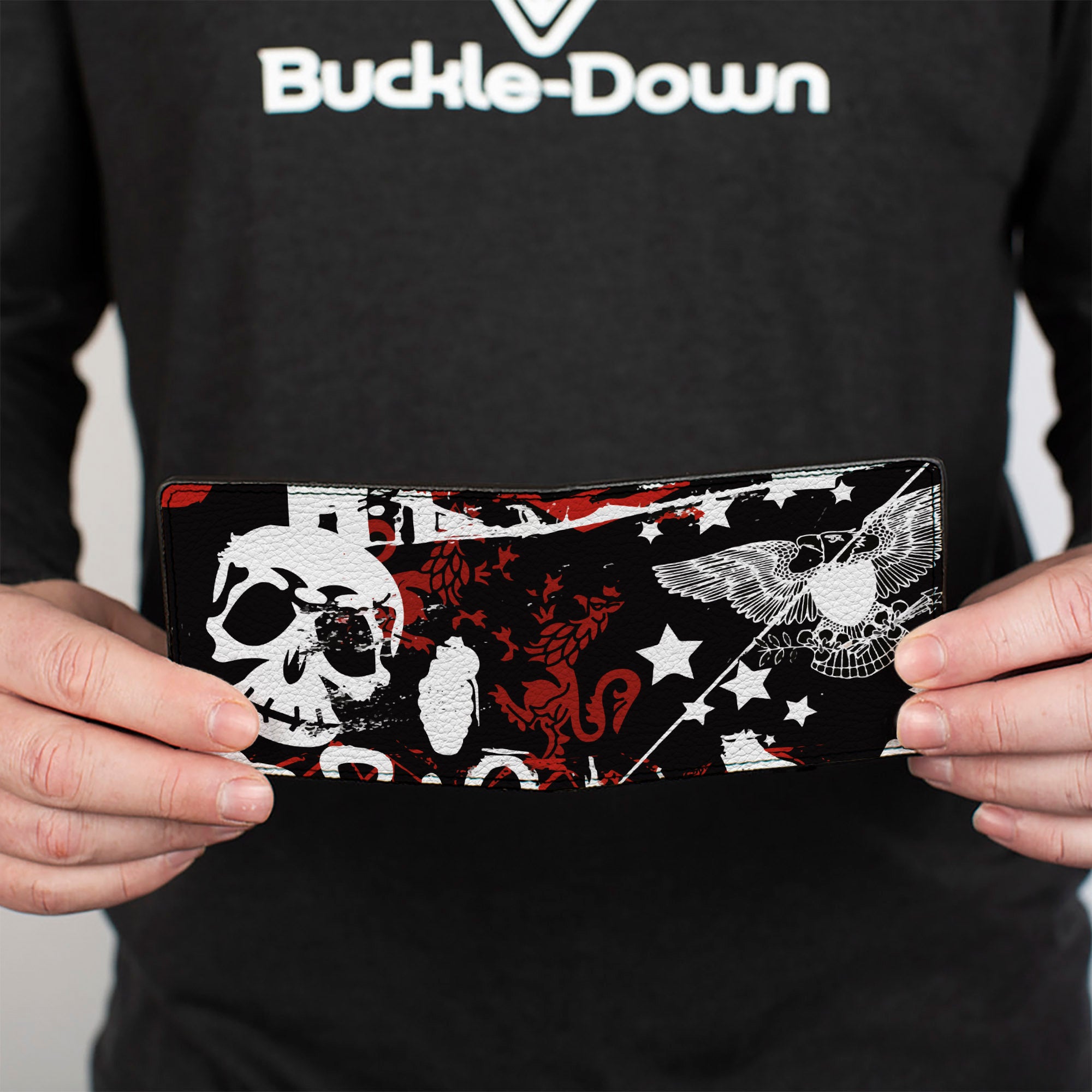 Bi-Fold Wallet - Graffiti Men's Bi-Fold Wallets Buckle-Down