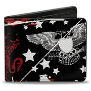 Bi-Fold Wallet - Graffiti Men's Bi-Fold Wallets Buckle-Down