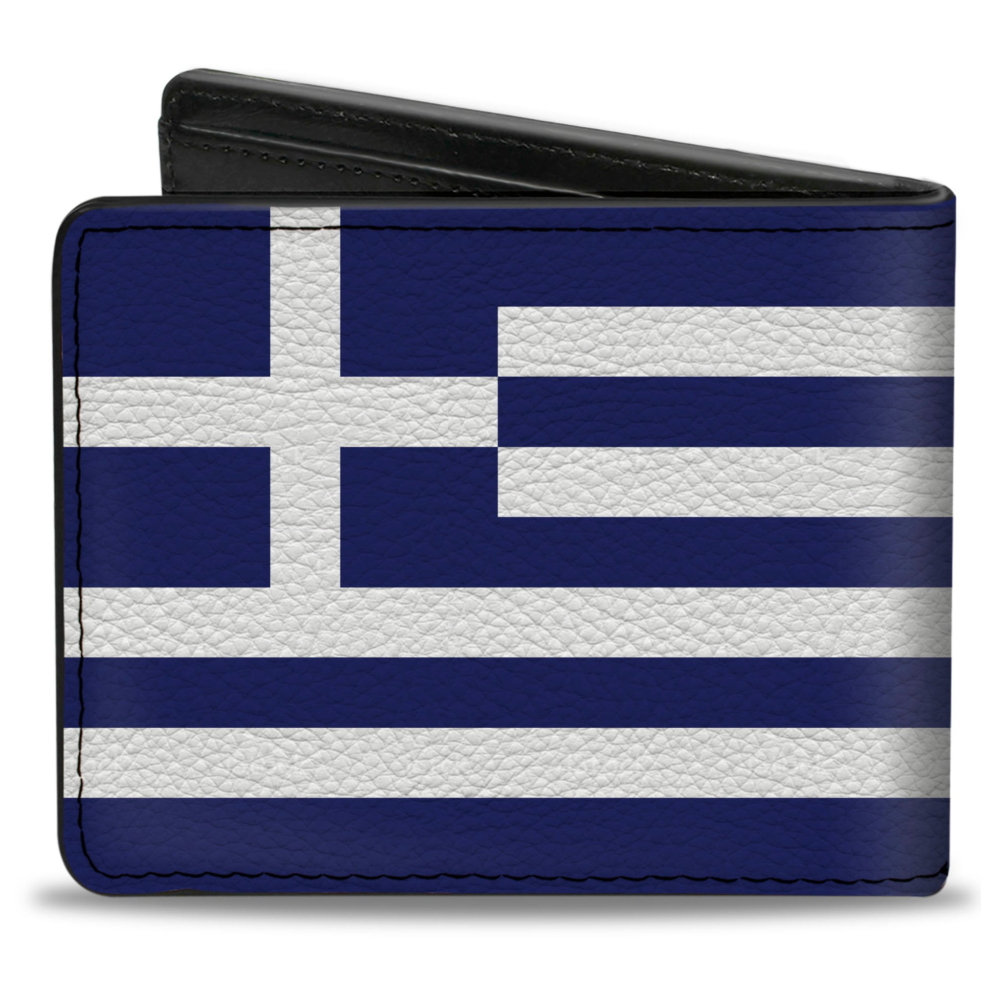 Bi-Fold Wallet - Greece Flags Bi-Fold Wallets Buckle-Down
