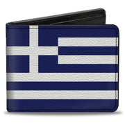 Bi-Fold Wallet - Greece Flags Bi-Fold Wallets Buckle-Down
