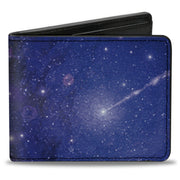Bi-Fold Wallet - Galaxy Blues Purples Bi-Fold Wallets Buckle-Down