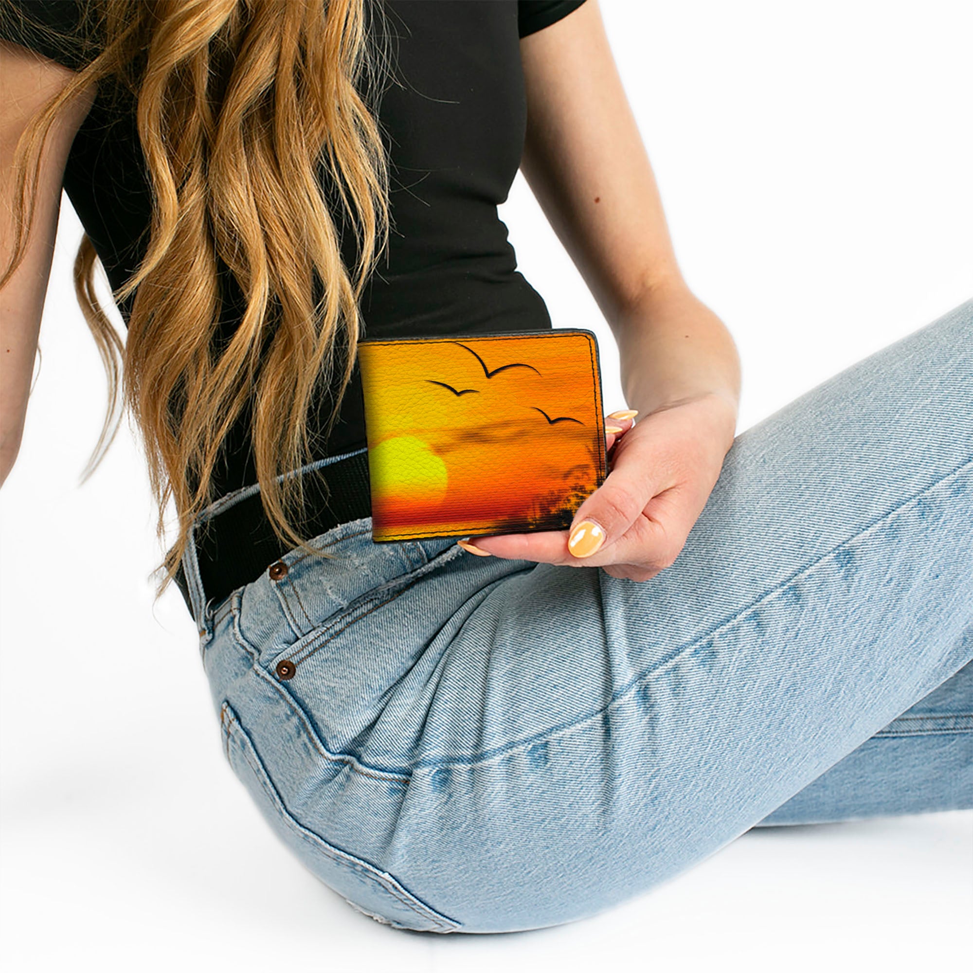 Bi-Fold Wallet - Golden Sunset Bi-Fold Wallets Buckle-Down