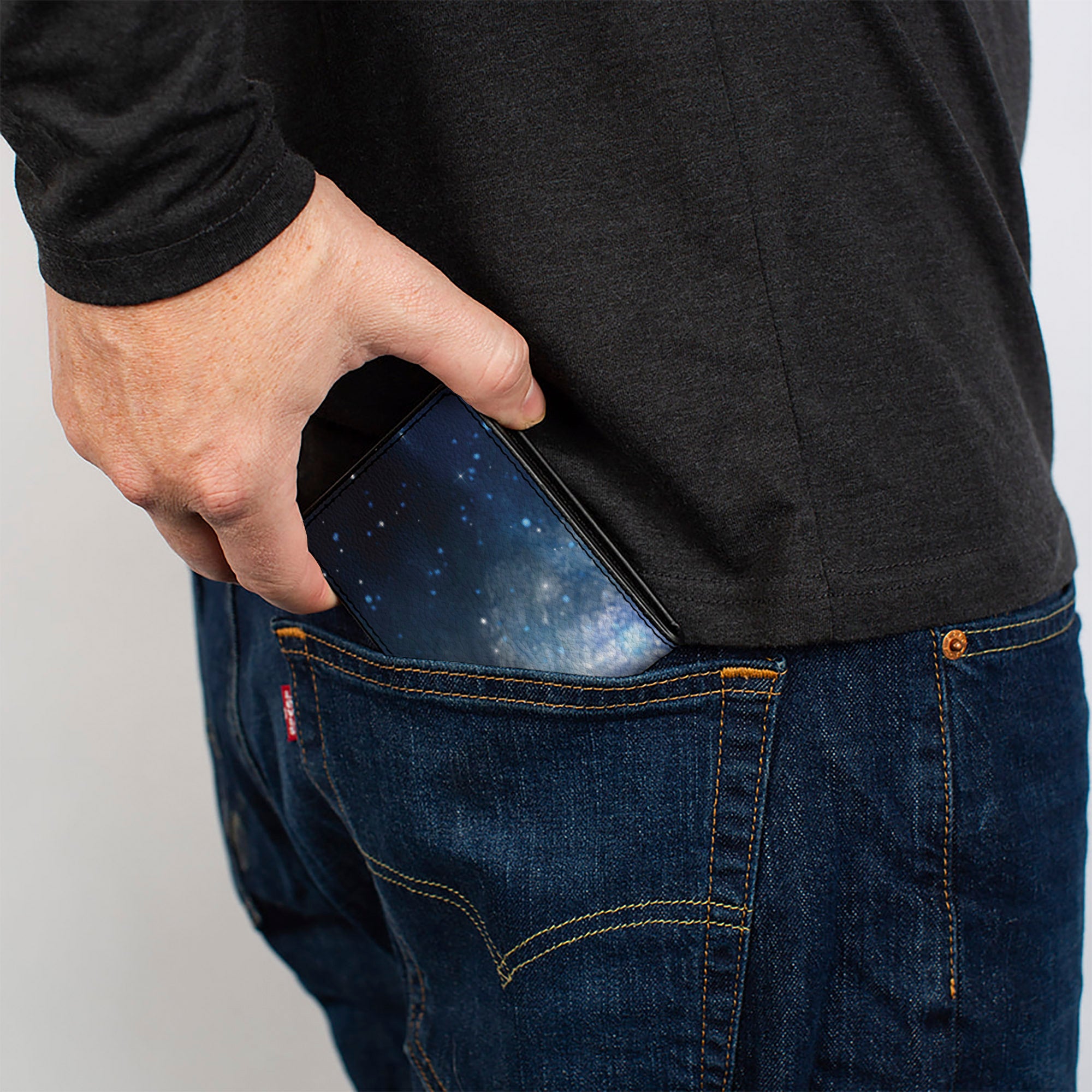 Bi-Fold Wallet - Galaxy Blues Blues Bi-Fold Wallets Buckle-Down