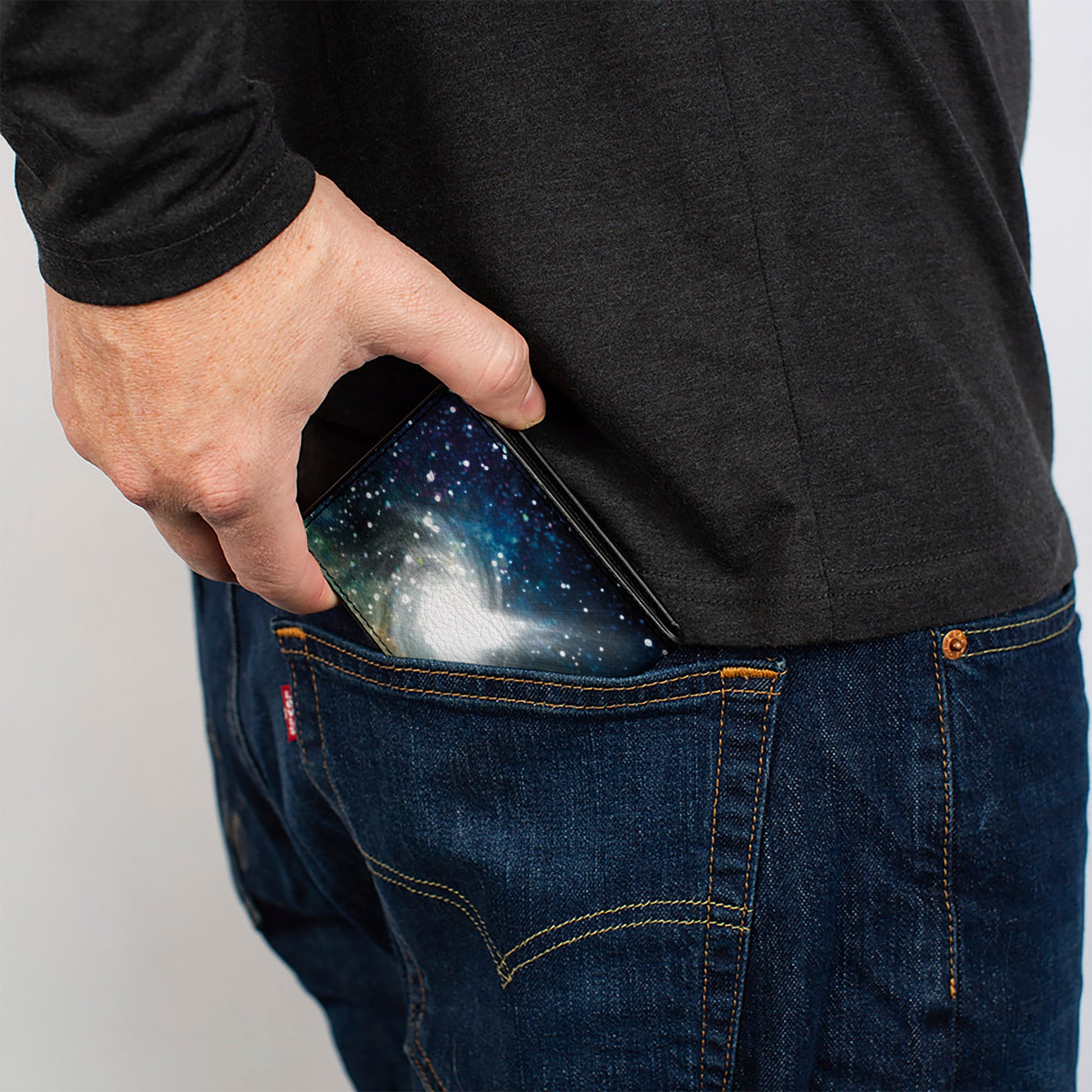 Bi-Fold Wallet - Galaxy Collage Bi-Fold Wallets Buckle-Down