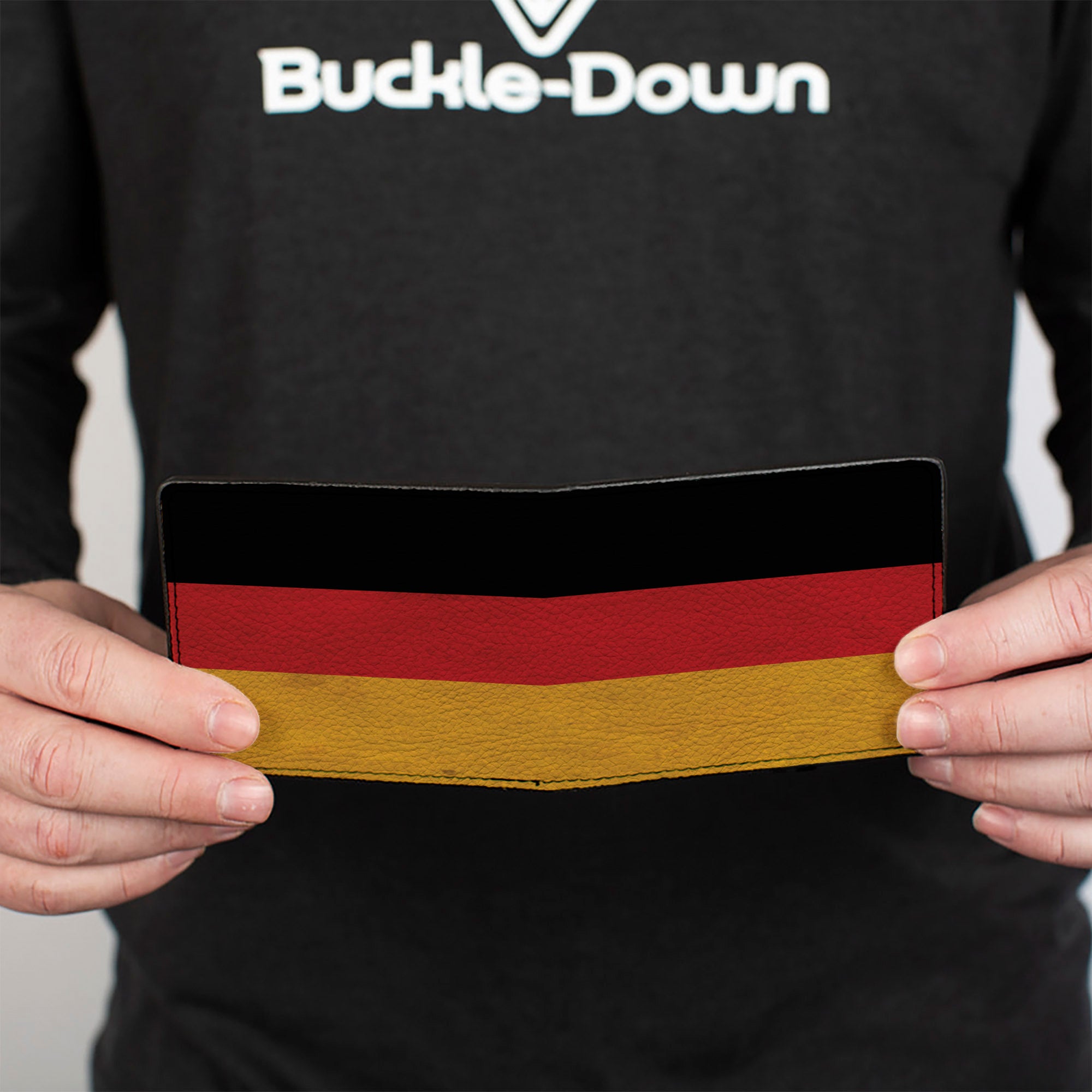 Bi-Fold Wallet - Germany Flag Weathered Bi-Fold Wallets Buckle-Down