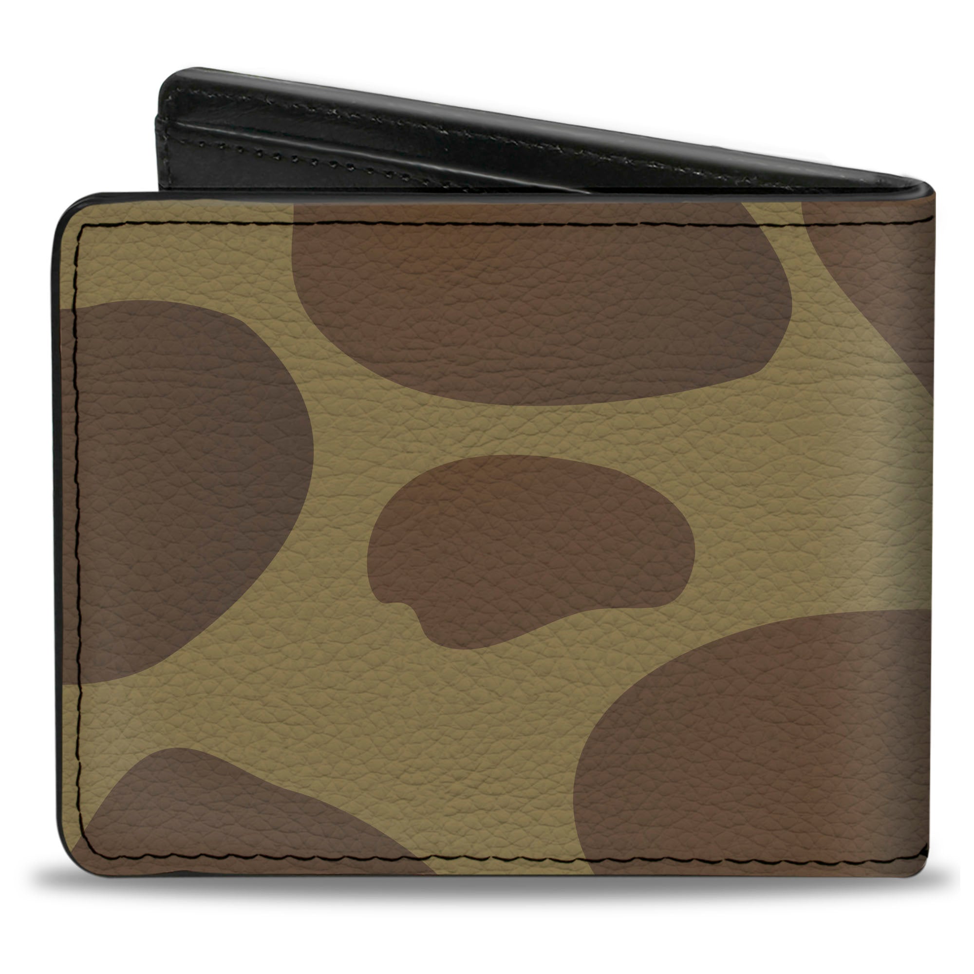 Bi-Fold Wallet - Giraffe Spots Tan Brown Bi-Fold Wallets Buckle-Down