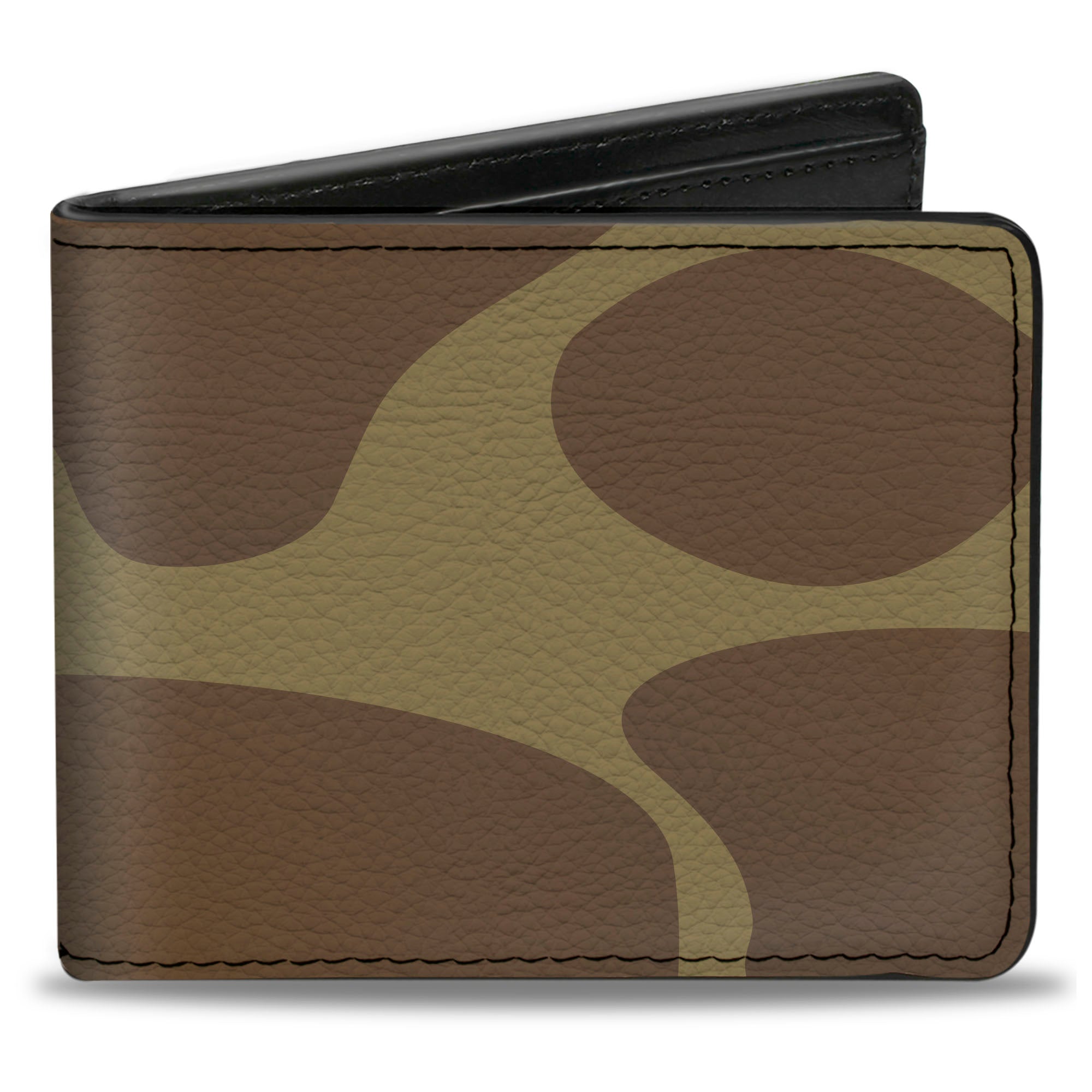Bi-Fold Wallet - Giraffe Spots Tan Brown Bi-Fold Wallets Buckle-Down