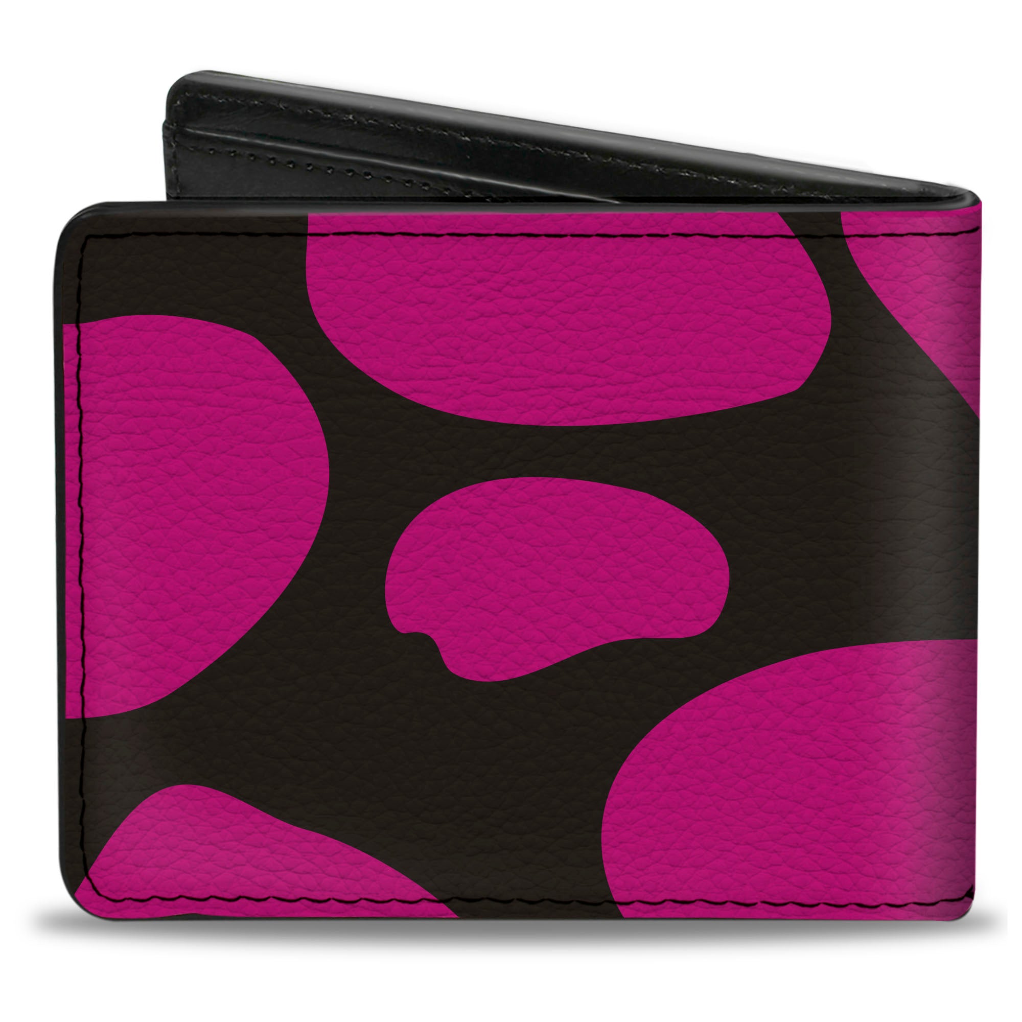 Bi-Fold Wallet - Giraffe Spots Black Fuchsia Bi-Fold Wallets Buckle-Down