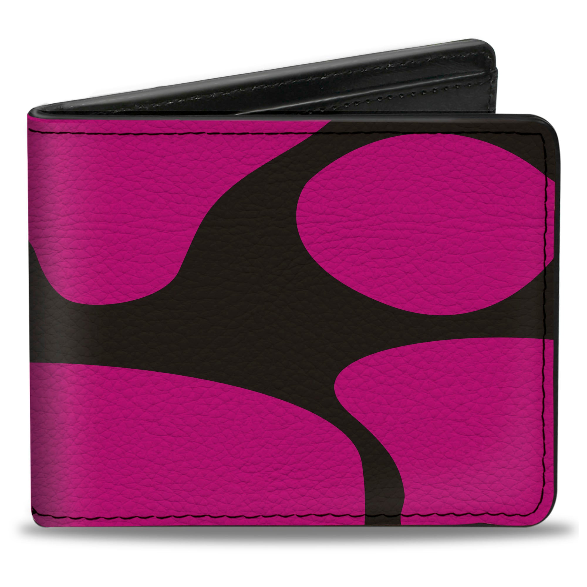 Bi-Fold Wallet - Giraffe Spots Black Fuchsia Bi-Fold Wallets Buckle-Down