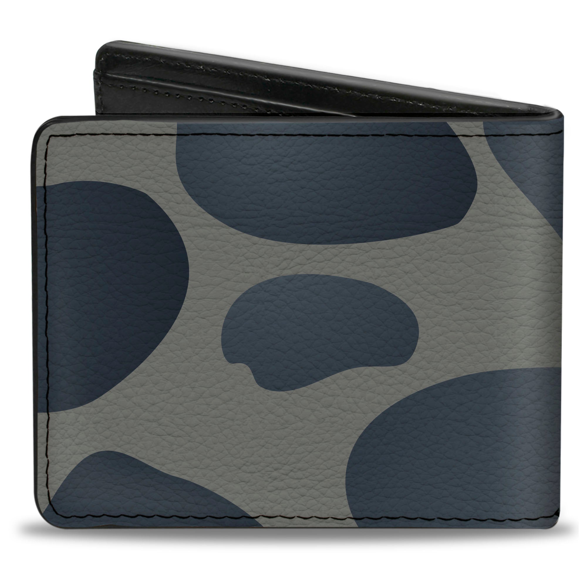 Bi-Fold Wallet - Giraffe Spots Gray Charcoal Bi-Fold Wallets Buckle-Down