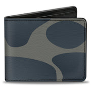 Bi-Fold Wallet - Giraffe Spots Gray Charcoal Bi-Fold Wallets Buckle-Down