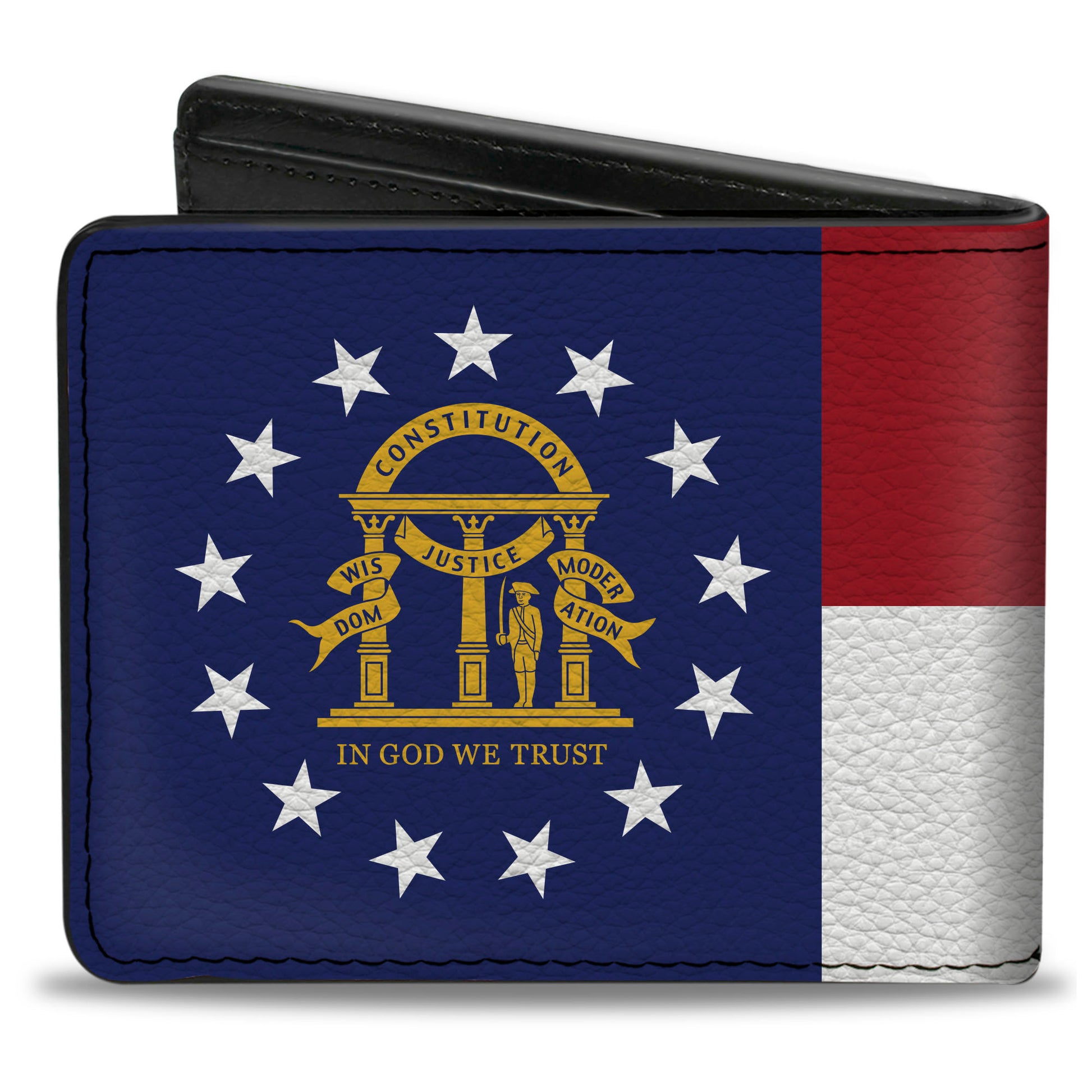 Bi-Fold Wallet - Georgia Flag Bi-Fold Wallets Buckle-Down