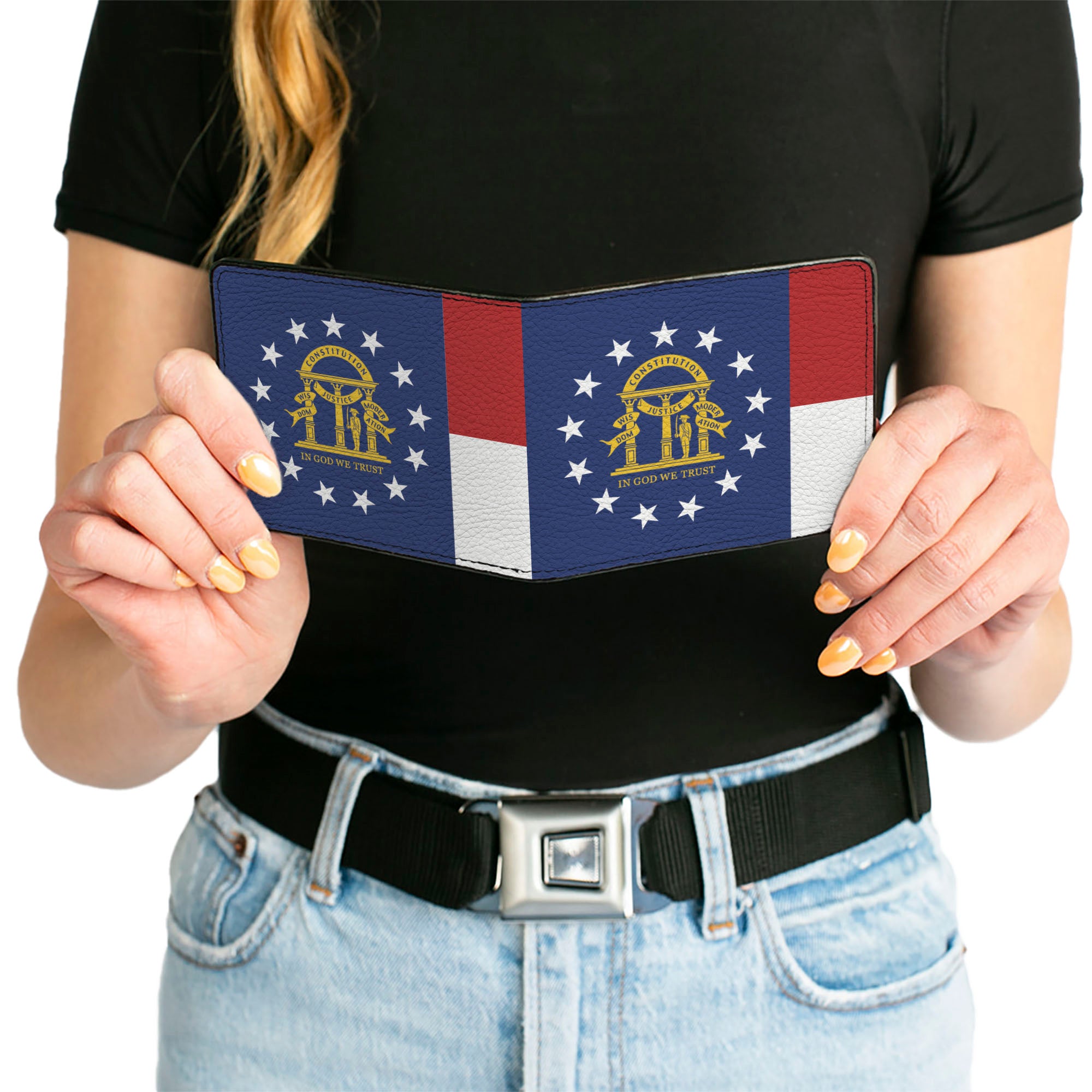 Bi-Fold Wallet - Georgia Flag Bi-Fold Wallets Buckle-Down
