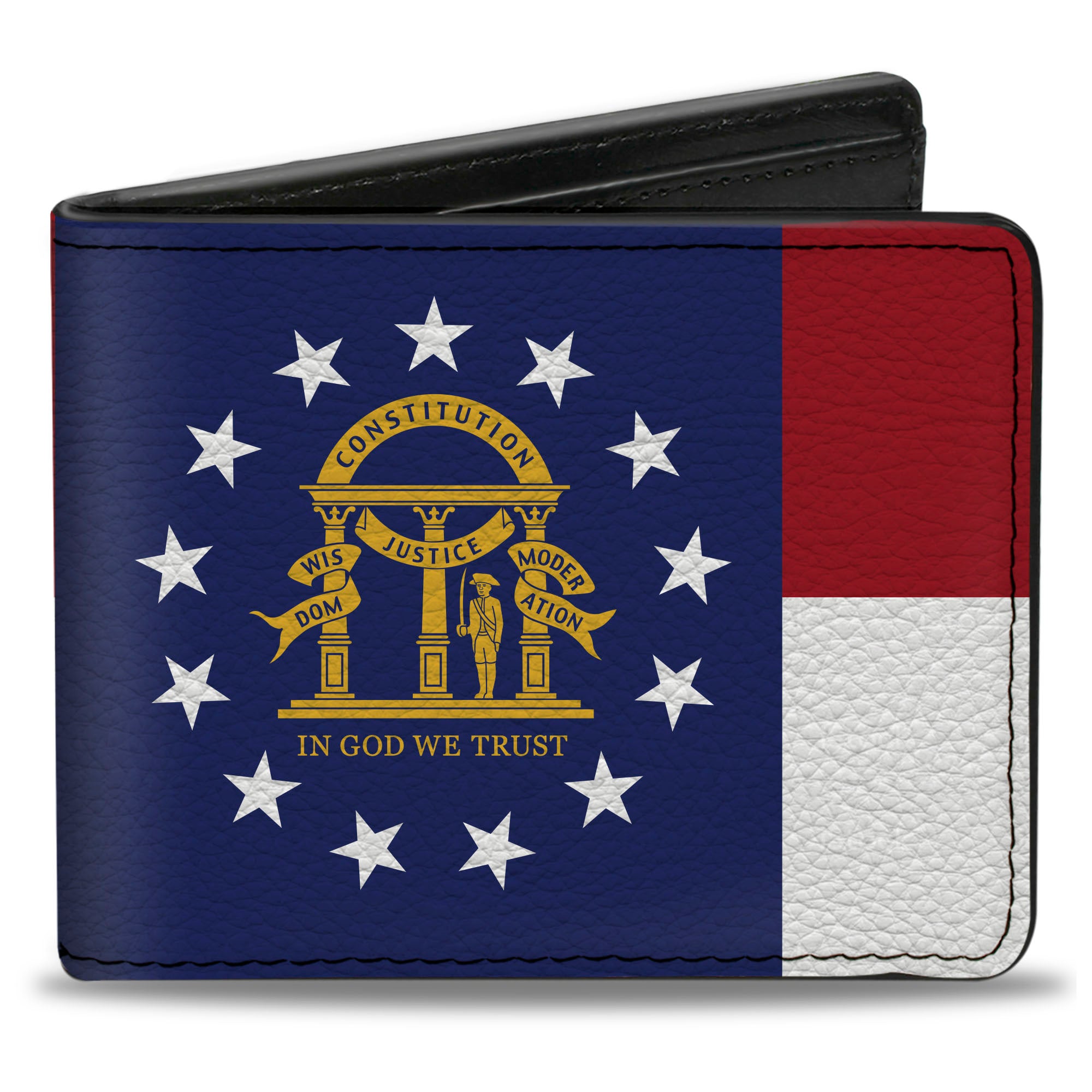 Bi-Fold Wallet - Georgia Flag Bi-Fold Wallets Buckle-Down