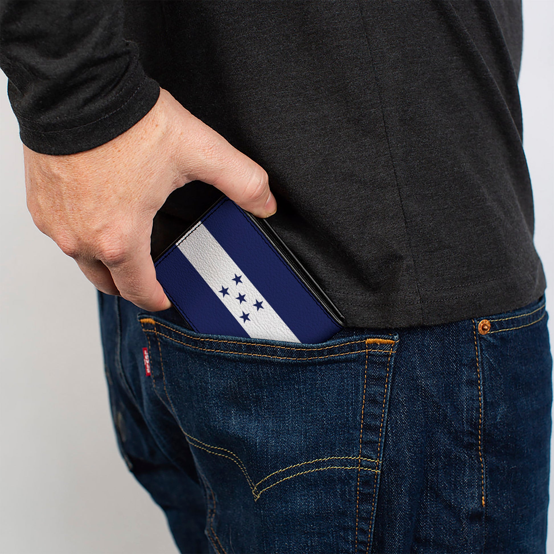 Bi-Fold Wallet - Honduras Flags Bi-Fold Wallets Buckle-Down
