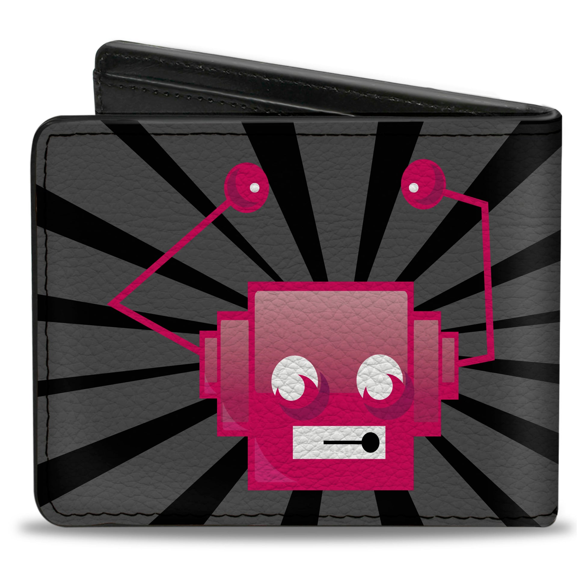 Bi-Fold Wallet - Hot Beat Bot Pink Bi-Fold Wallets Buckle-Down