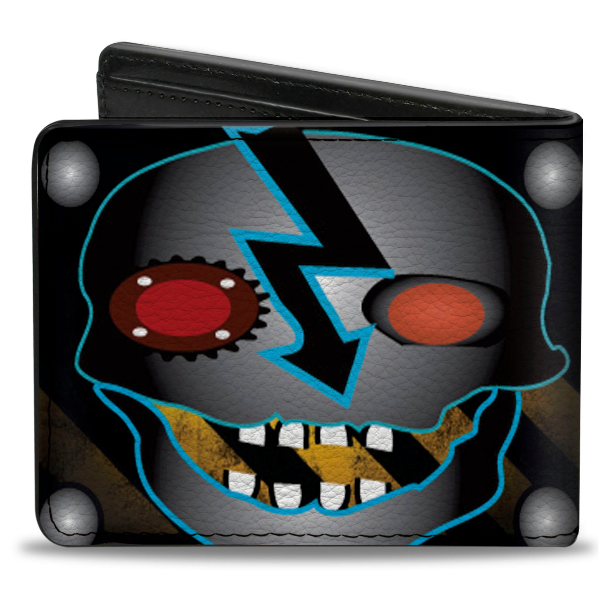 Bi-Fold Wallet - High Voltage Skull