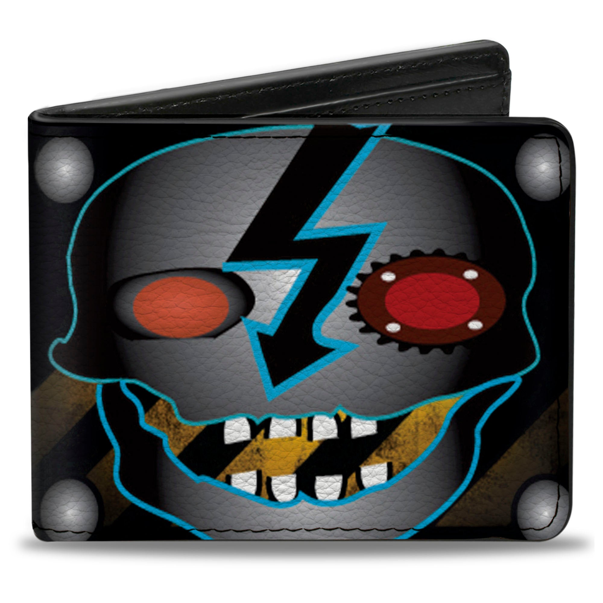 Bi-Fold Wallet - High Voltage Skull