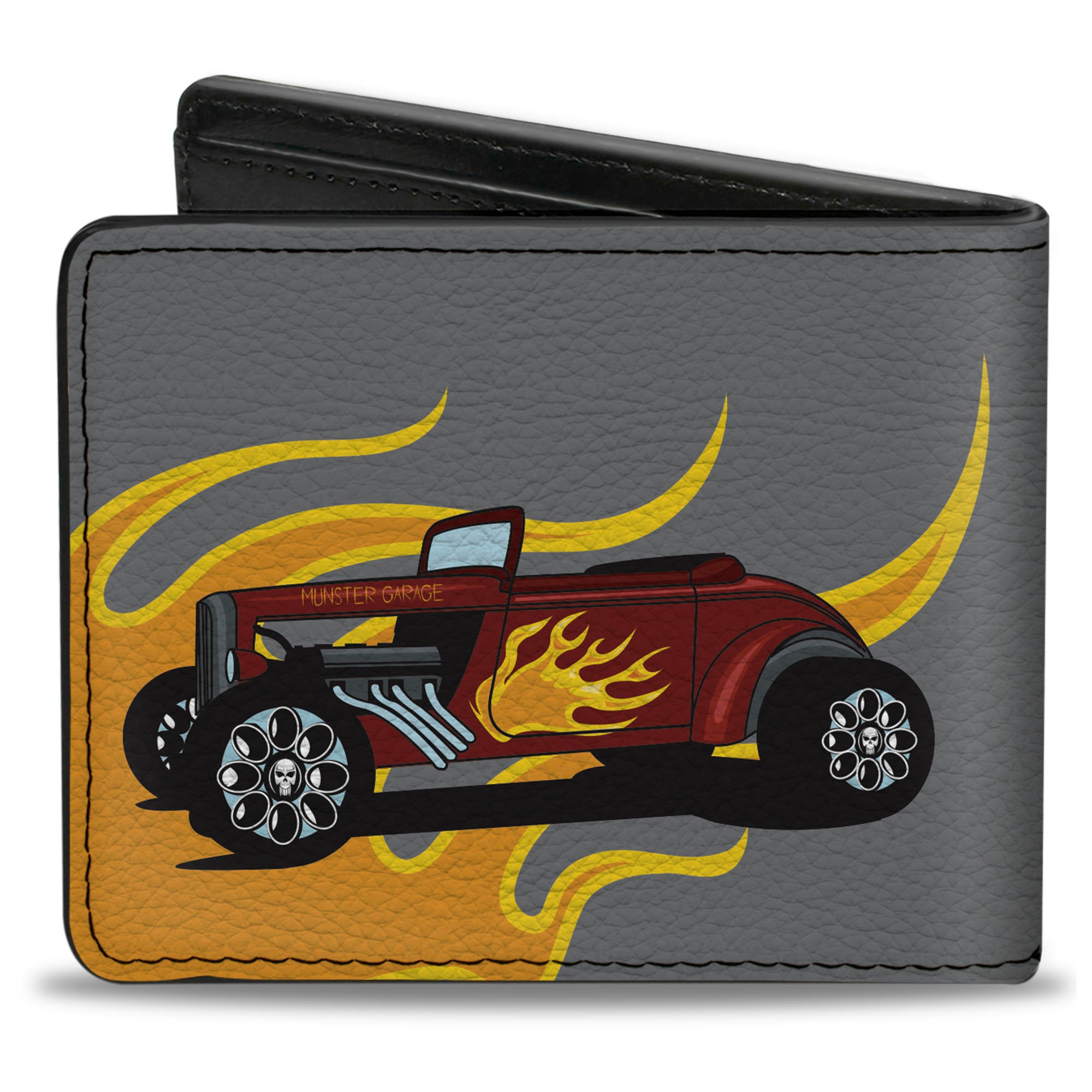 Bi-Fold Wallet - Hot Rod w/Flames