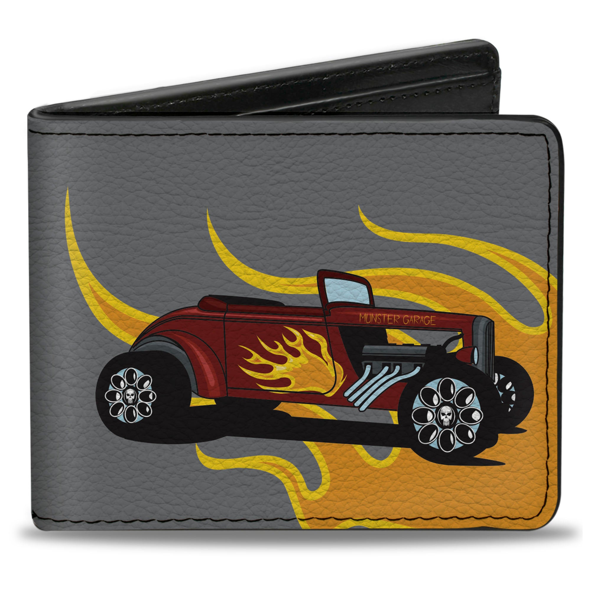 Bi-Fold Wallet - Hot Rod w/Flames