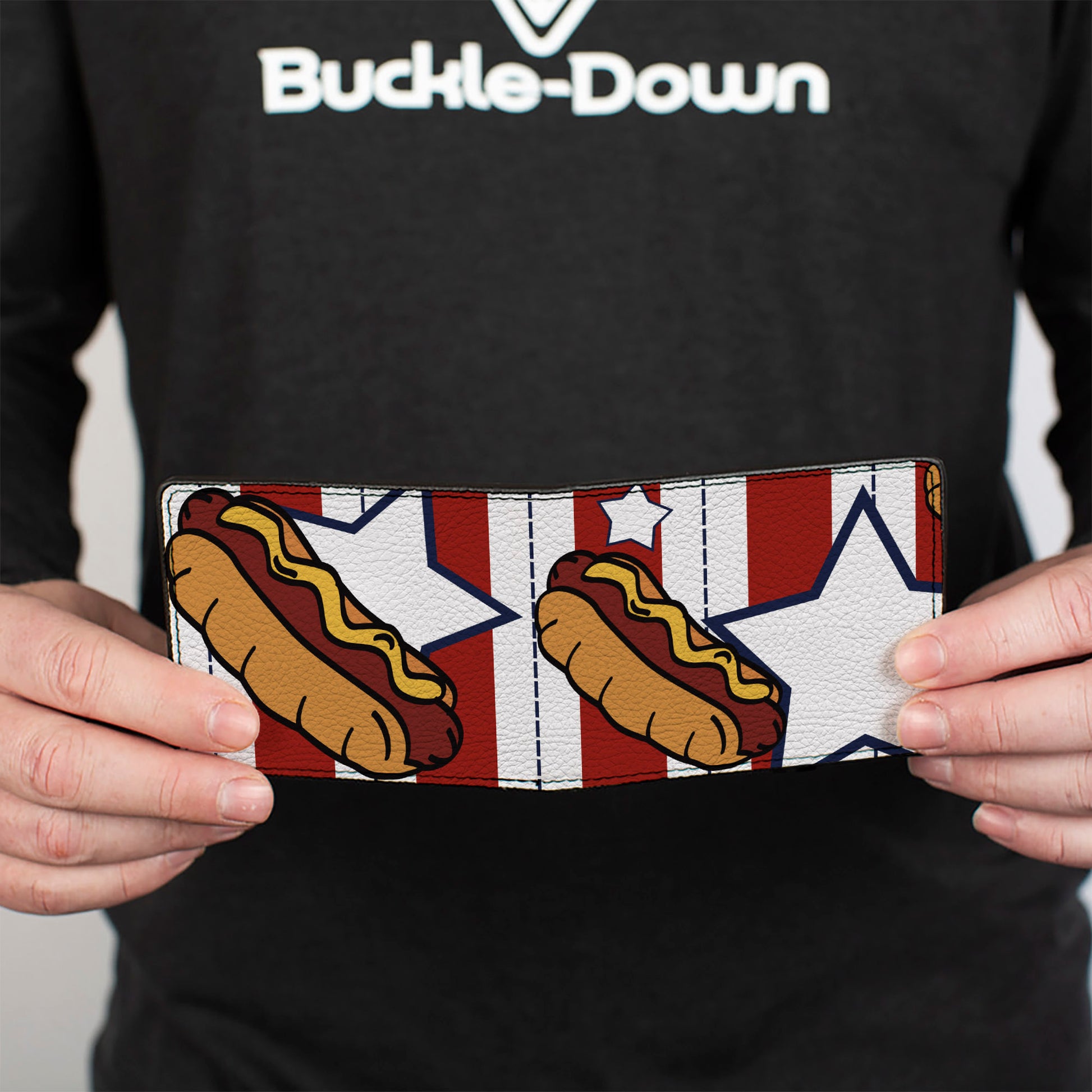 Bi-Fold Wallet - Hot Dogs Bi-Fold Wallets Buckle-Down