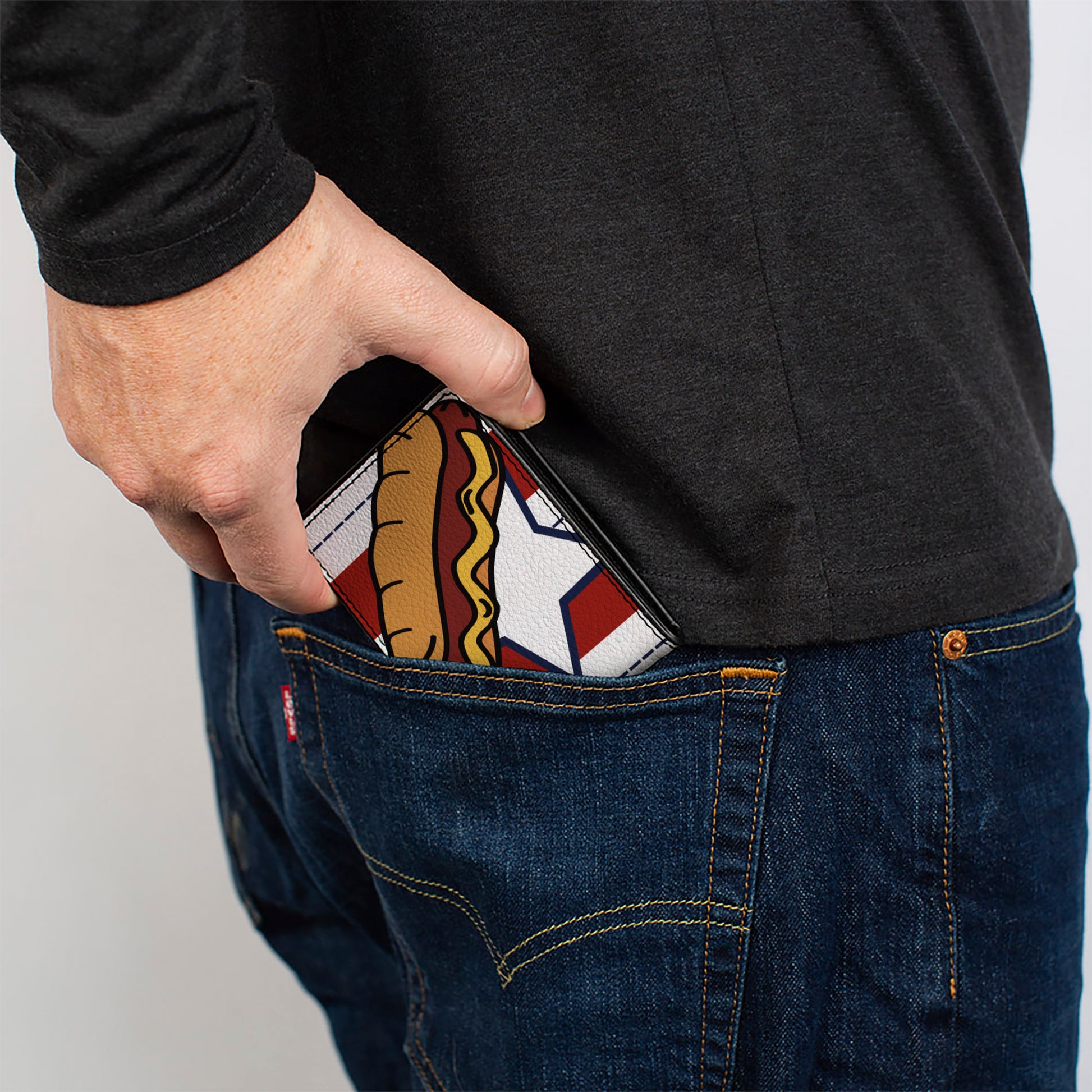Bi-Fold Wallet - Hot Dogs Bi-Fold Wallets Buckle-Down