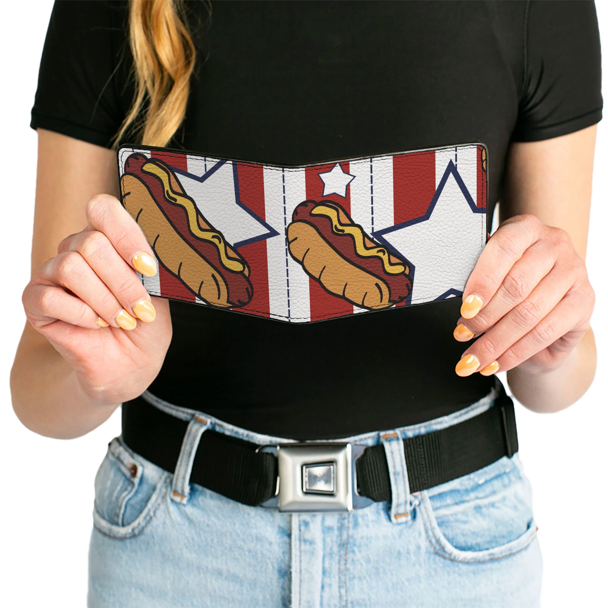 Bi-Fold Wallet - Hot Dogs Bi-Fold Wallets Buckle-Down