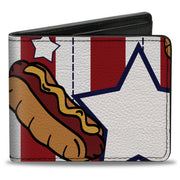 Bi-Fold Wallet - Hot Dogs Bi-Fold Wallets Buckle-Down