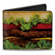 Bi-Fold Wallet - Hamburger Vivid Bi-Fold Wallets Buckle-Down
