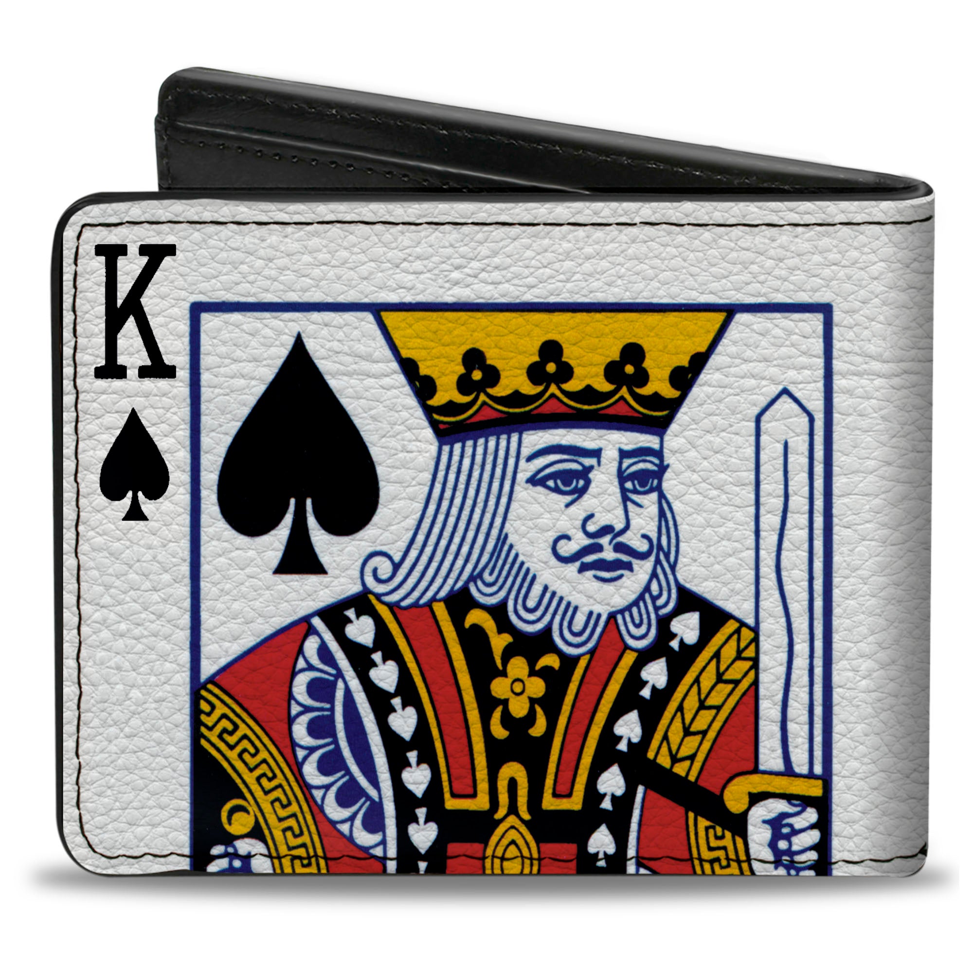 Bi-Fold Wallet - King of Spades Bi-Fold Wallets Buckle-Down