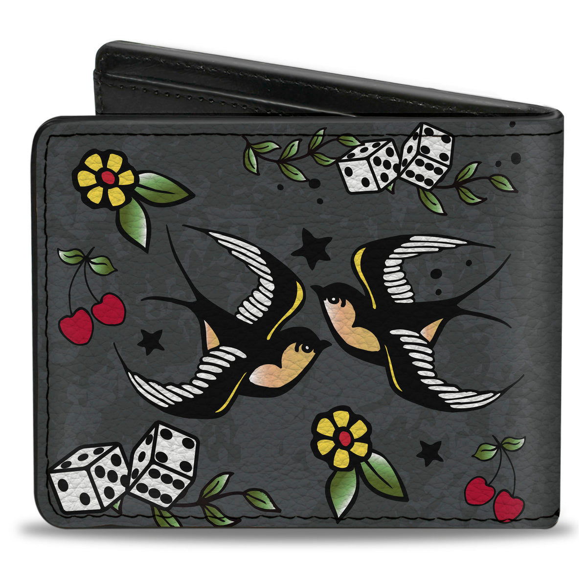 Bi-Fold Wallet - Lucky Gray Bi-Fold Wallets Buckle-Down