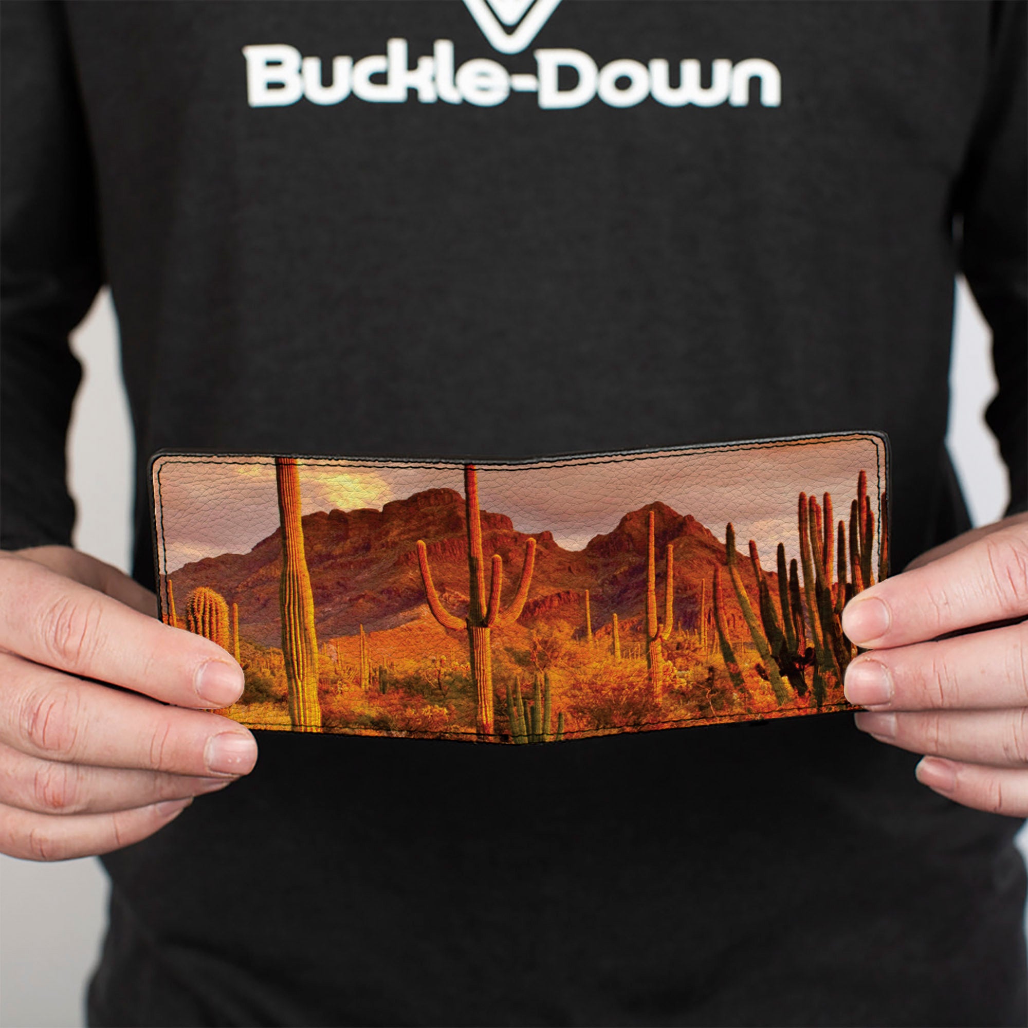 Bi-Fold Wallet - Landscape Desert Cacti