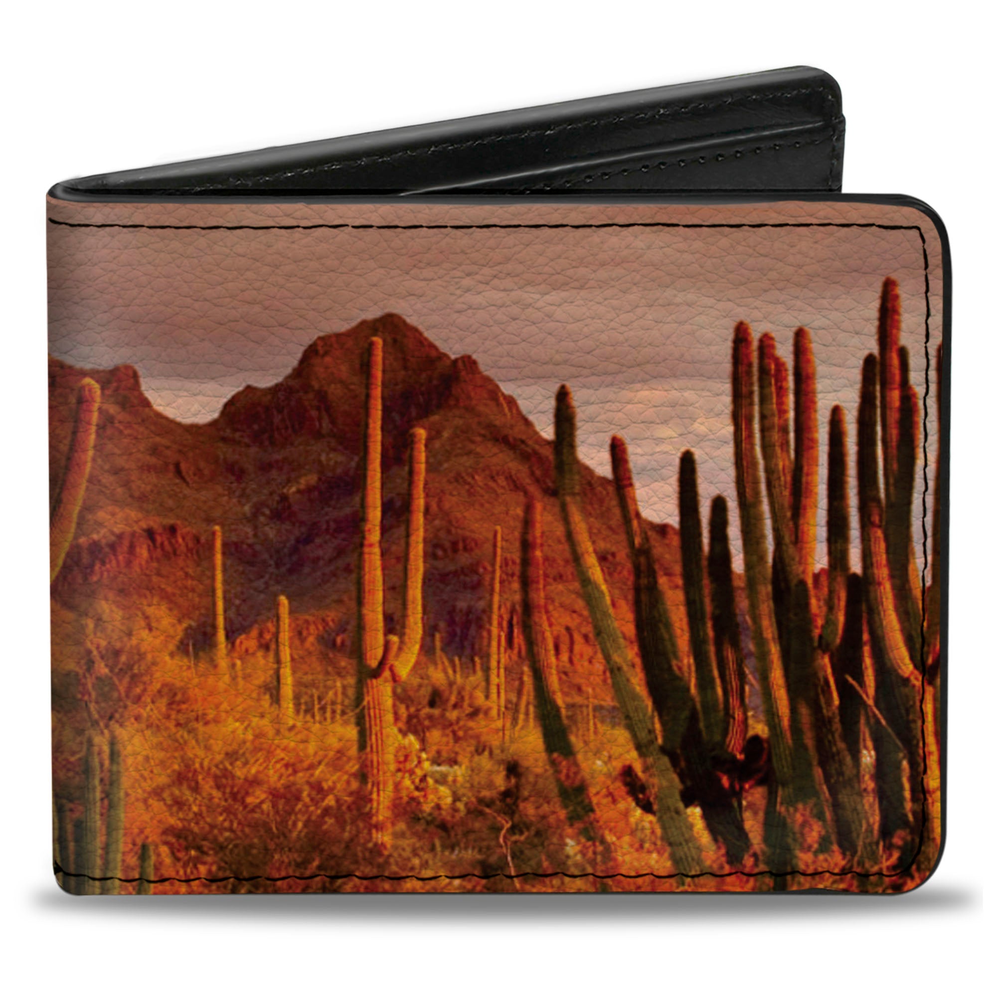 Bi-Fold Wallet - Landscape Desert Cacti