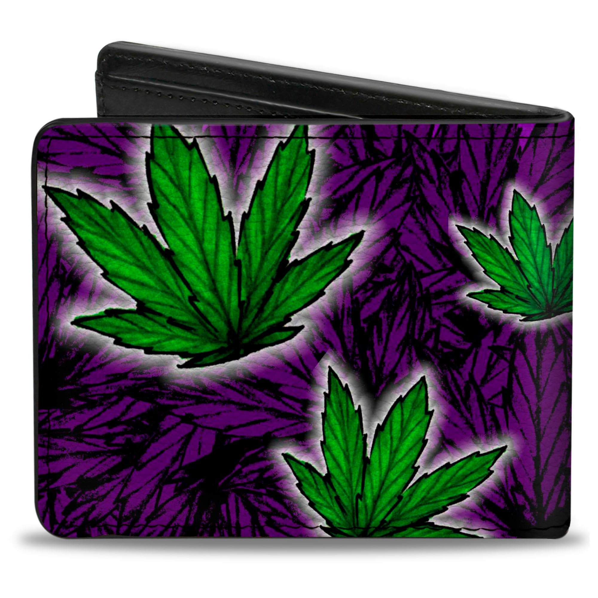 Bi-Fold Wallet - Marijuana Haze Purple Bi-Fold Wallets Buckle-Down