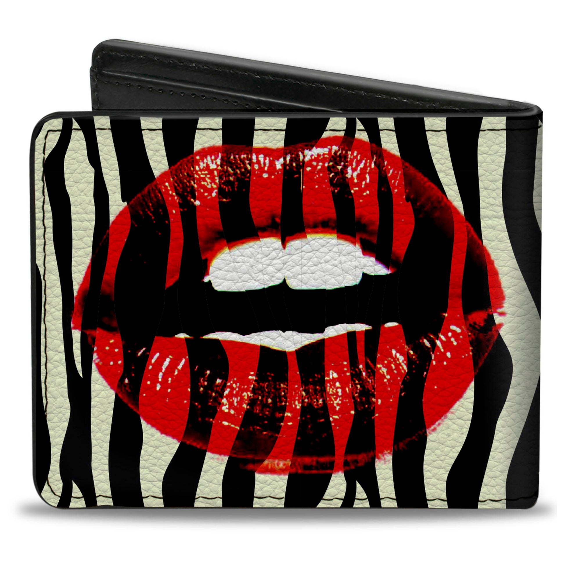 Bi-Fold Wallet - Mouth Zebra Bi-Fold Wallets Buckle-Down