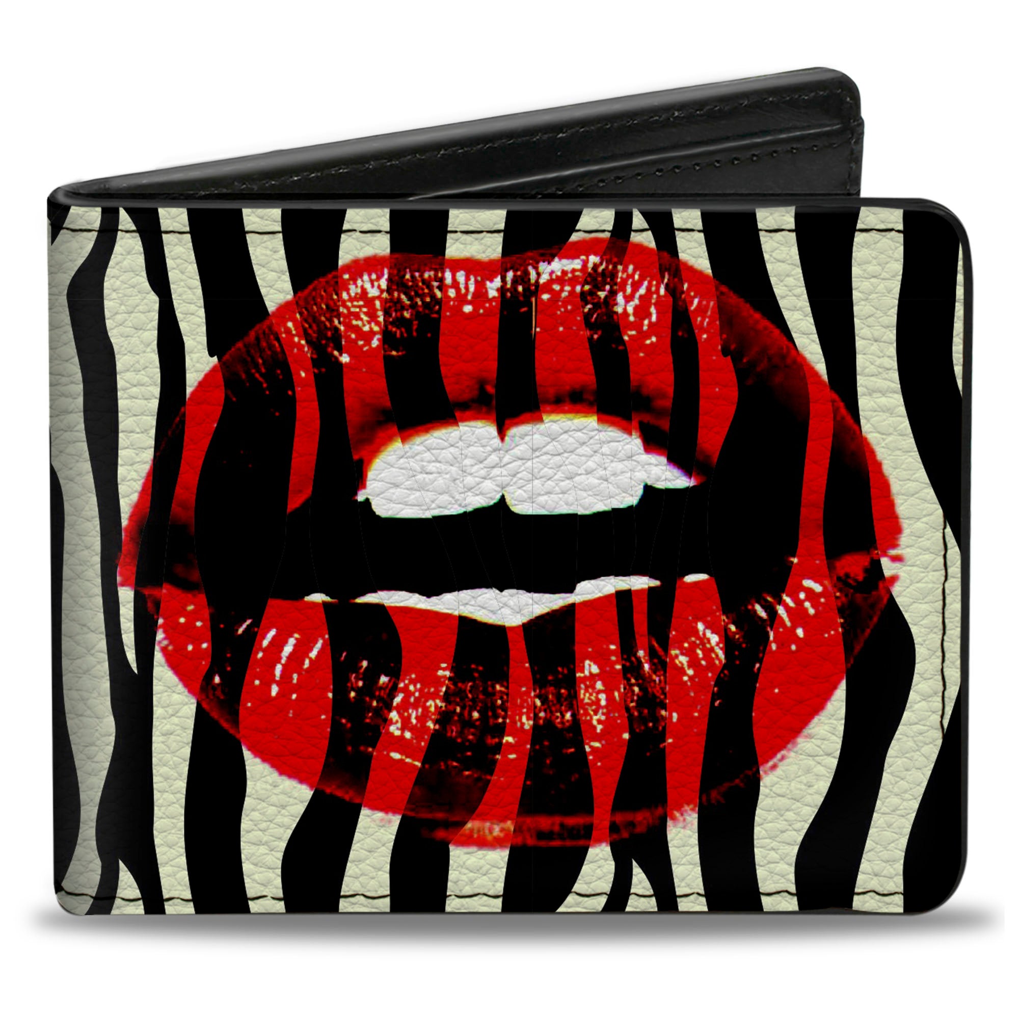 Bi-Fold Wallet - Mouth Zebra Bi-Fold Wallets Buckle-Down