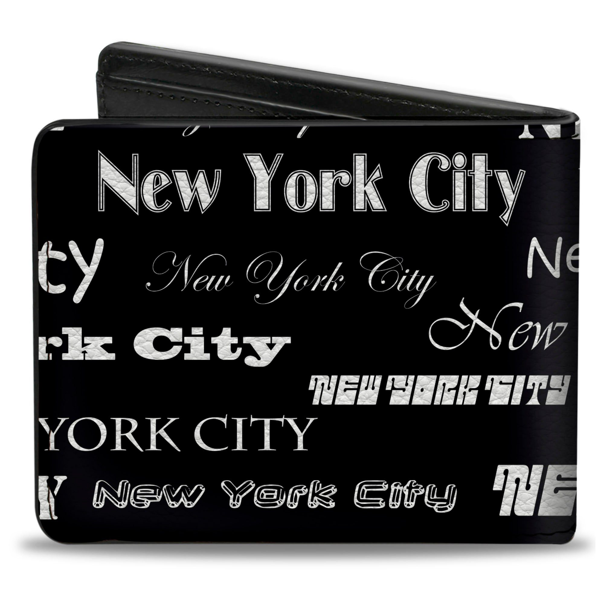 Bi-Fold Wallet - New York City Black/White